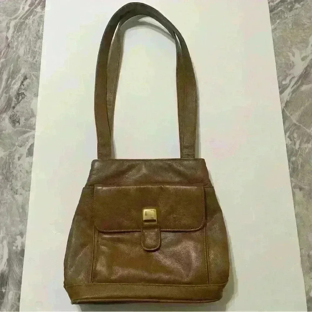 Dolce Vita leather Shoulder Bag Brown